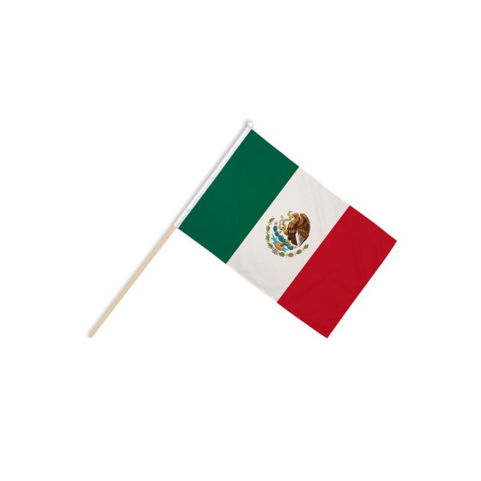 Mexico Hand Flags
