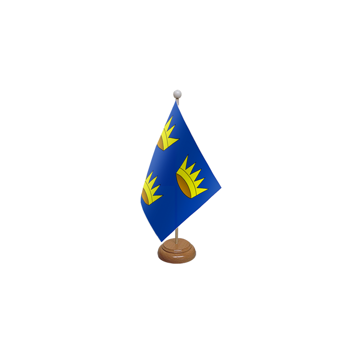 Munster Wooden Table Flag – 9x6in (22.5 x 15 cm)
