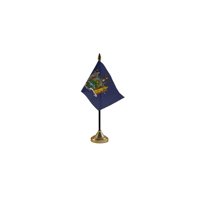 New York Table Flag – 6x4in (15 x 10 cm)