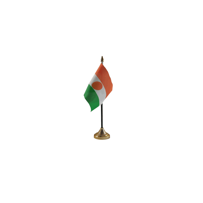 Niger Table Flag – 6x4in (15 x 10 cm)
