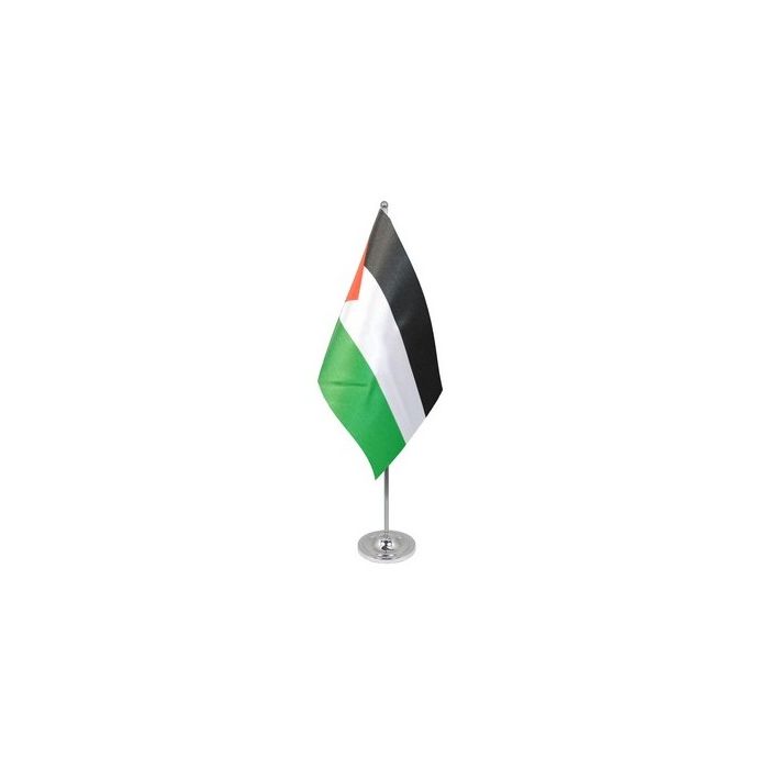 Palestine Satin Table Flag – 9x6in (22.5 x 15 cm)