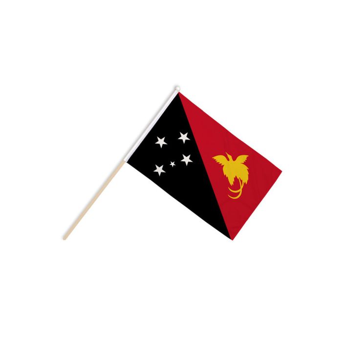Papua New Guinea Hand Flags