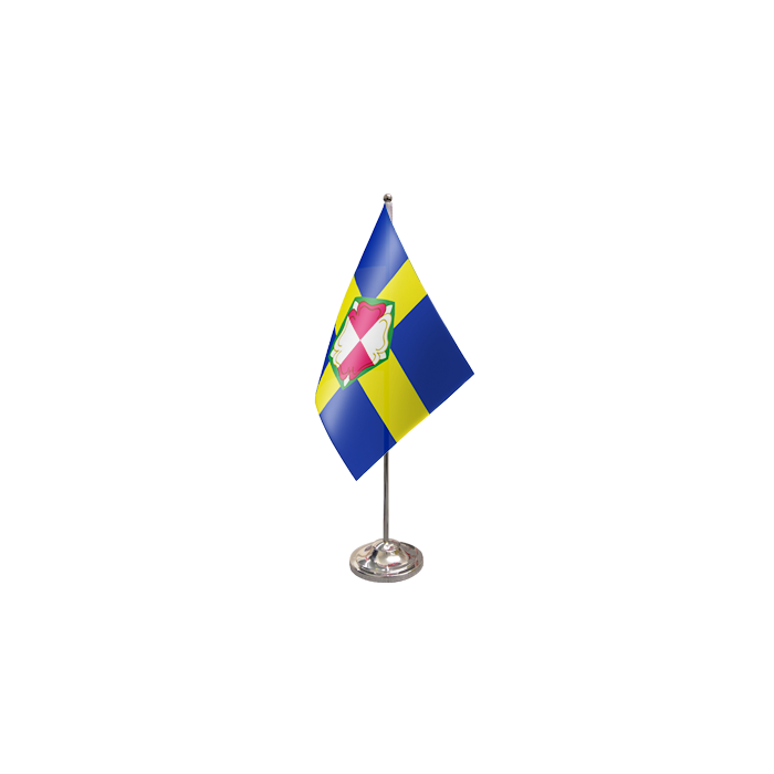 Pembrokeshire Satin Table Flag – 9x6in (22.5 x 15 cm)