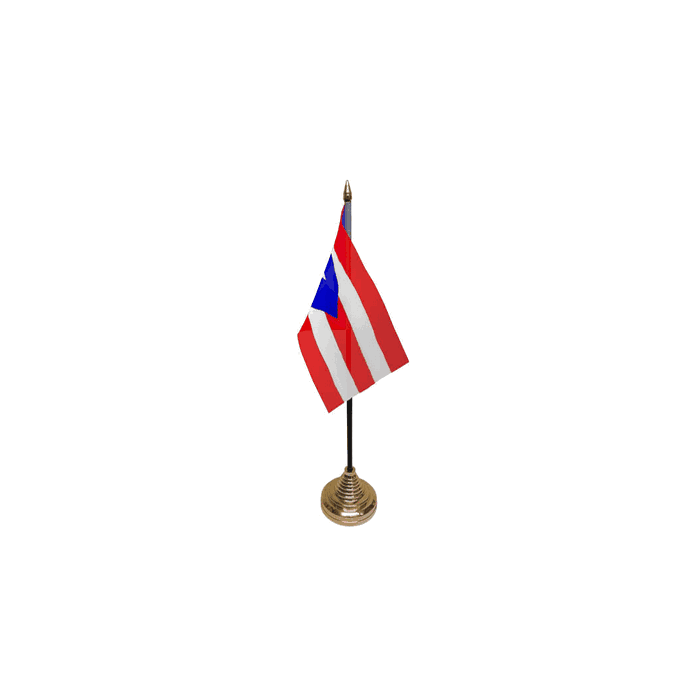 Puerto Rico Table Flag – 6x4in (15 x 10 cm)
