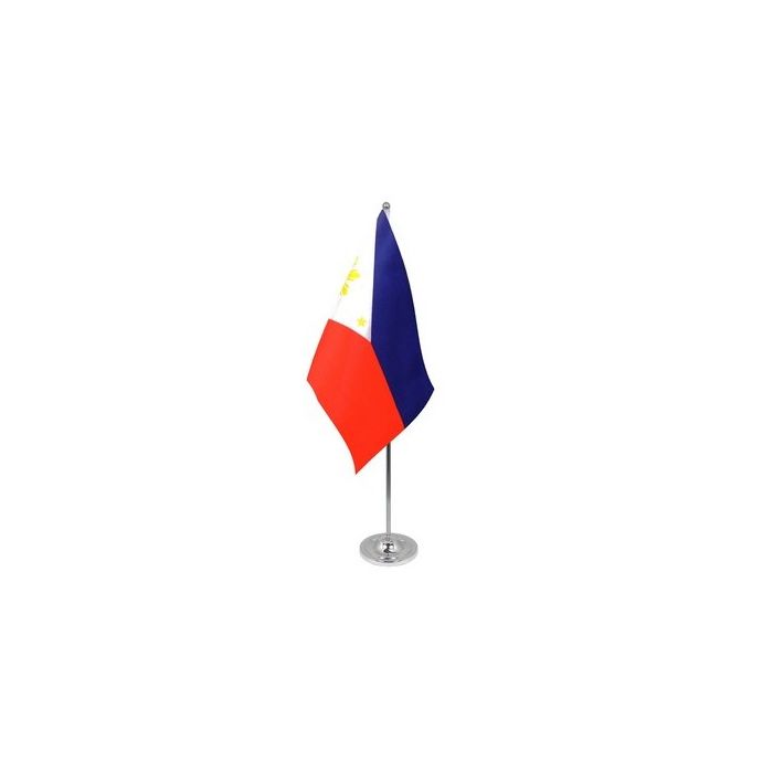 Philippines Satin Table Flag – 9x6in (22.5 x 15 cm)