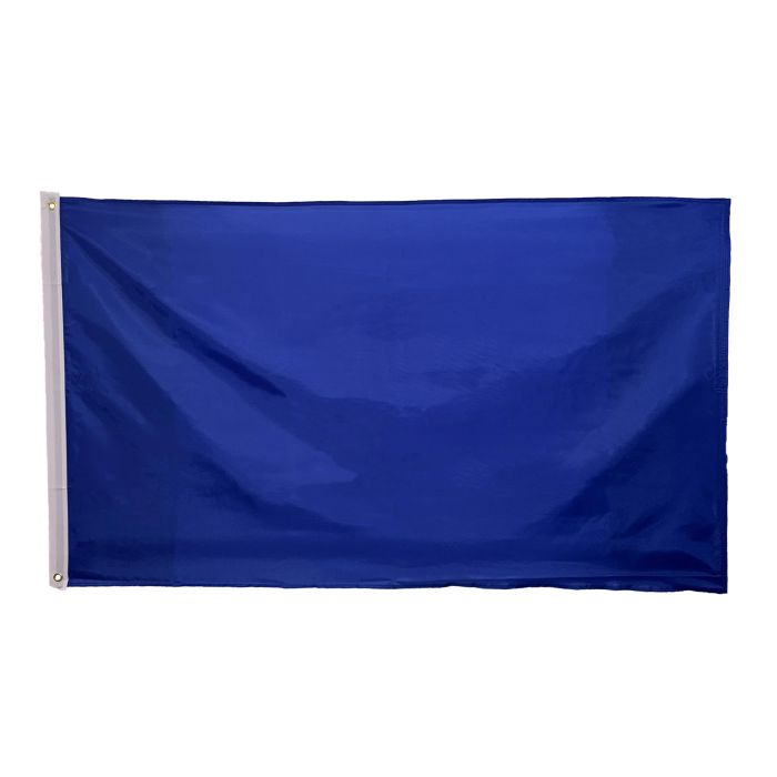 Plain Blue NYLON Flag