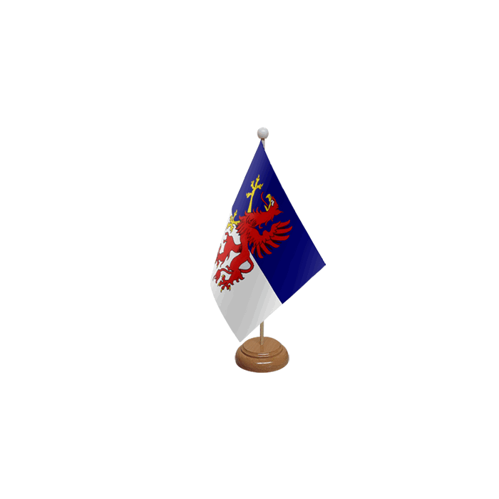 Pommern Wooden Table Flag – 9x6in (22.5 x 15 cm)