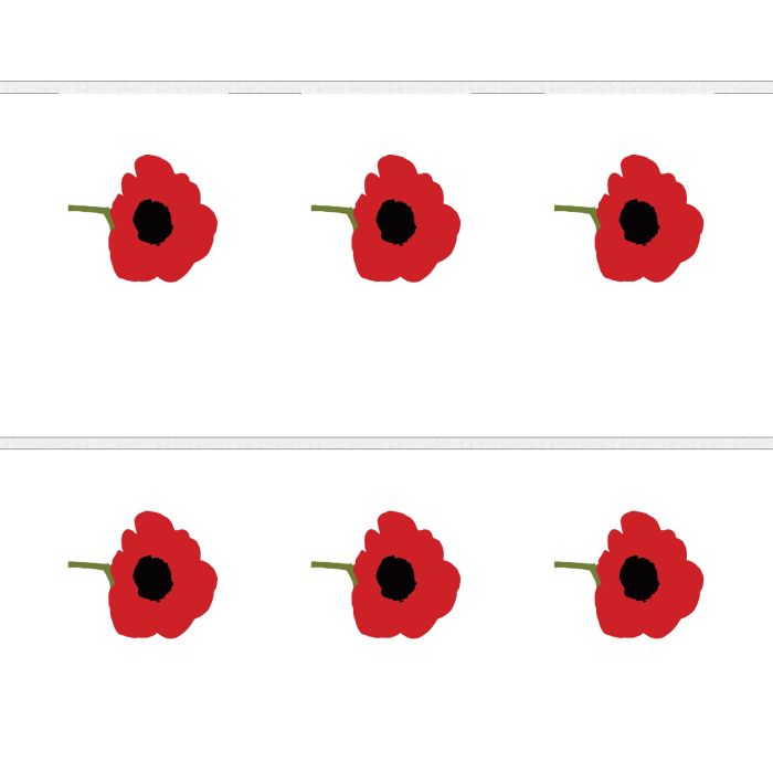 Poppy Bunting