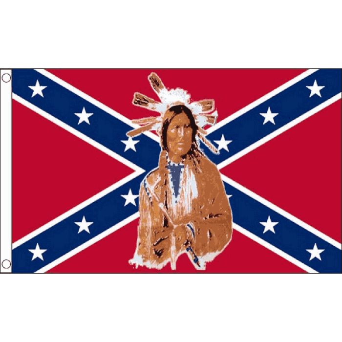 Rebel Indian Flag