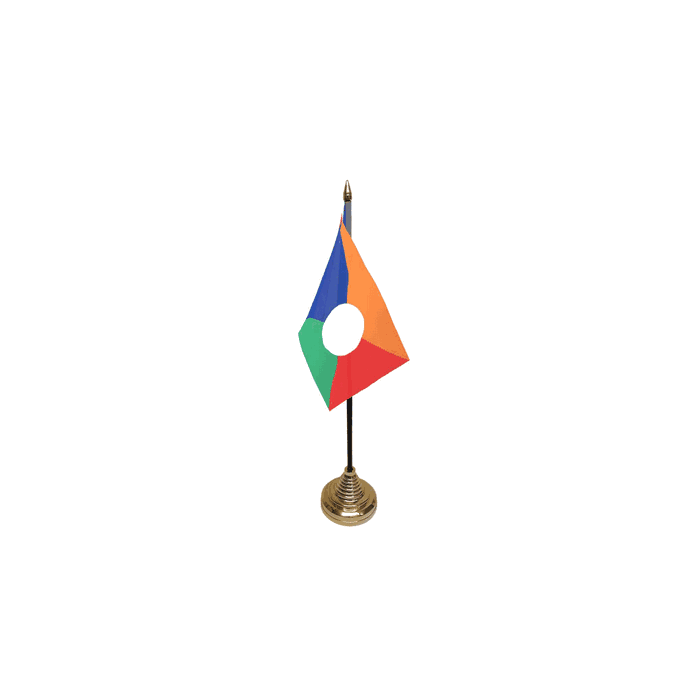 Reunion Small Table Flag – 6x4in (15 x 10 cm)