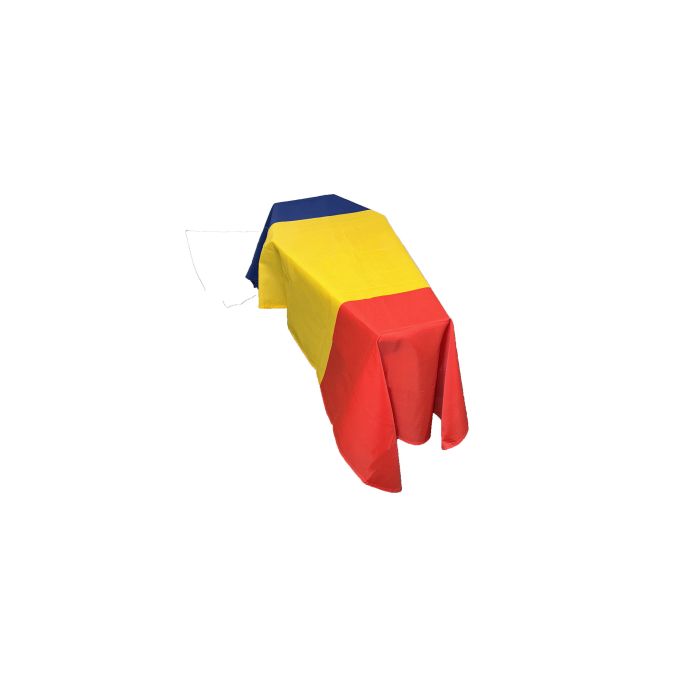 Romania Coffin Drape Flag