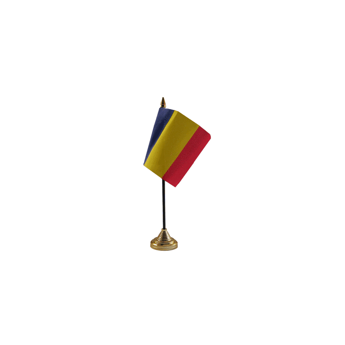 Romania Table Flag – 6x4in (15 x 10 cm)