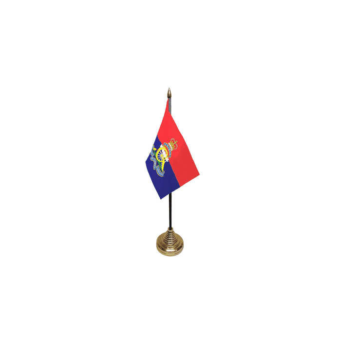 Royal Artillery Regiment Table Flag – 6x4in (15 x 10 cm)