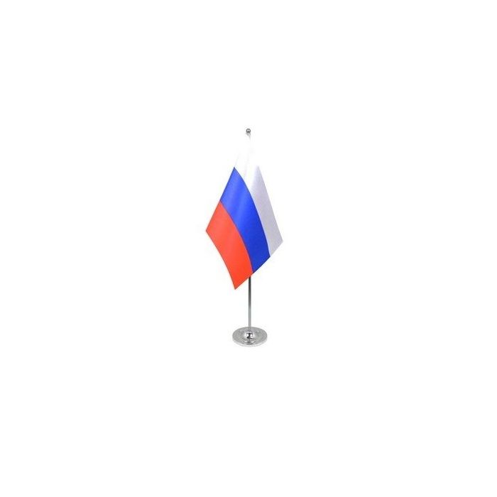 Russia Satin Table Flag – 9x6in (22.5 x 15 cm)