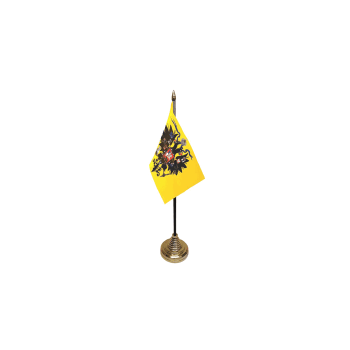 Russian Imperial Small Table Flag – 6x4in (15 x 10 cm)