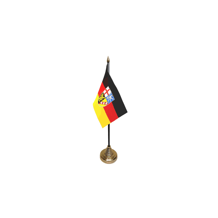 Saarland Small Table Flag – 6x4in (15 x 10 cm)