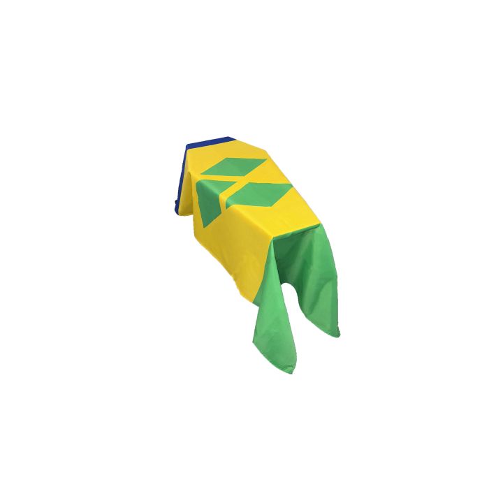 Saint Vincent Coffin Drape Flag