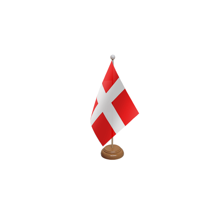 Savoy Wooden Table Flag – 9x6in (22.5 x 15 cm)