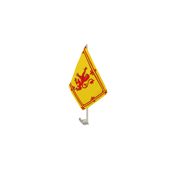Scotland Lion Car Flag