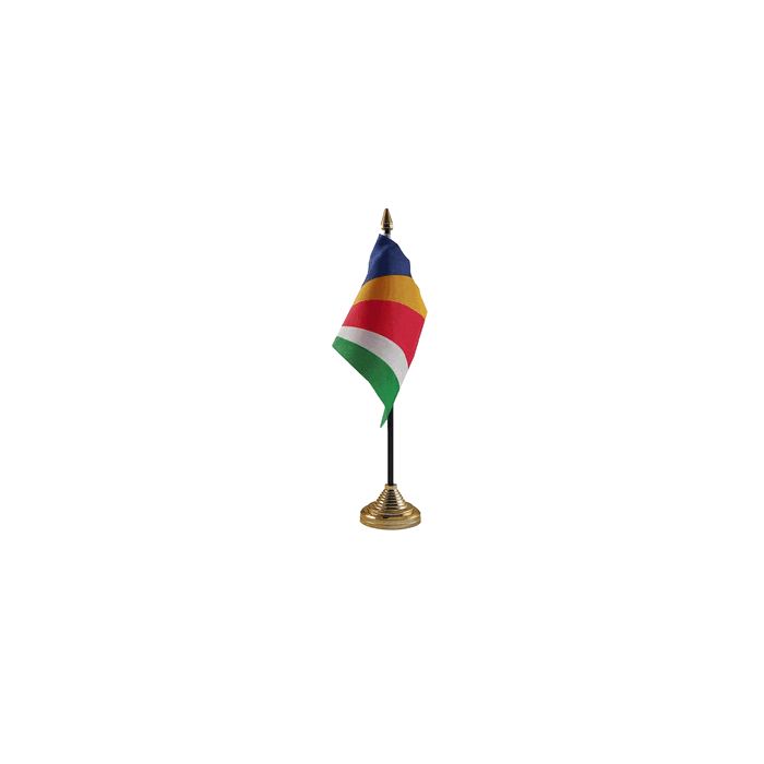 Seychelles Table Flag – 6x4in (15 x 10 cm)