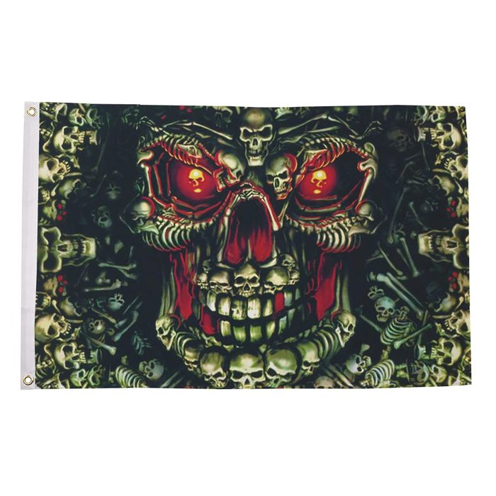 Skulls Multi Flag