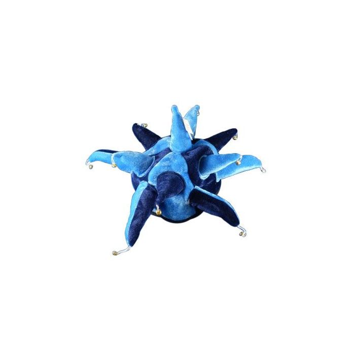 Sky Blue and Navy Jester Hat