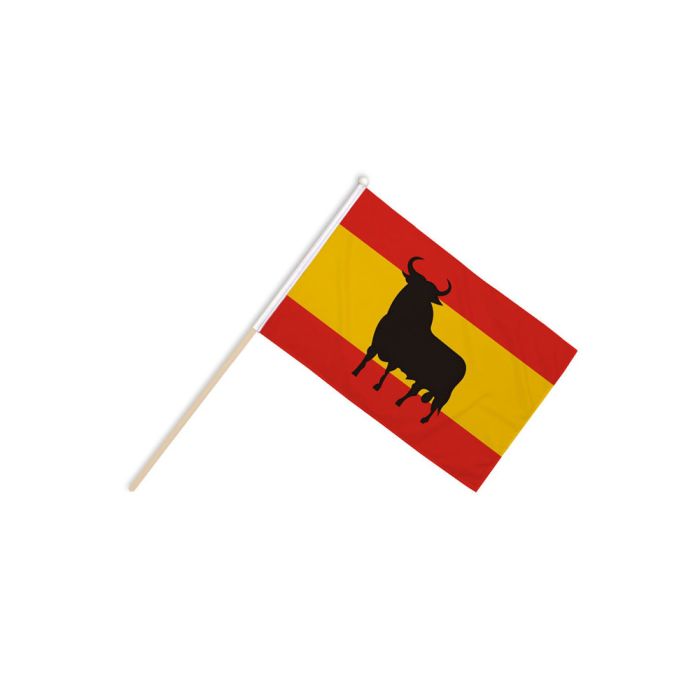 Spanish Bull Hand Flags