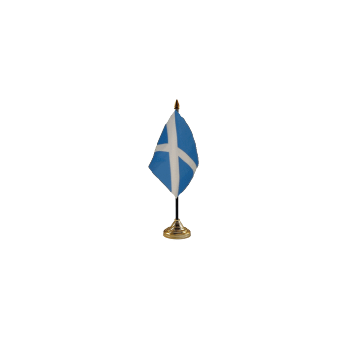 St Andrews (Light Blue) Table Flag – 6x4in (15 x 10 cm)