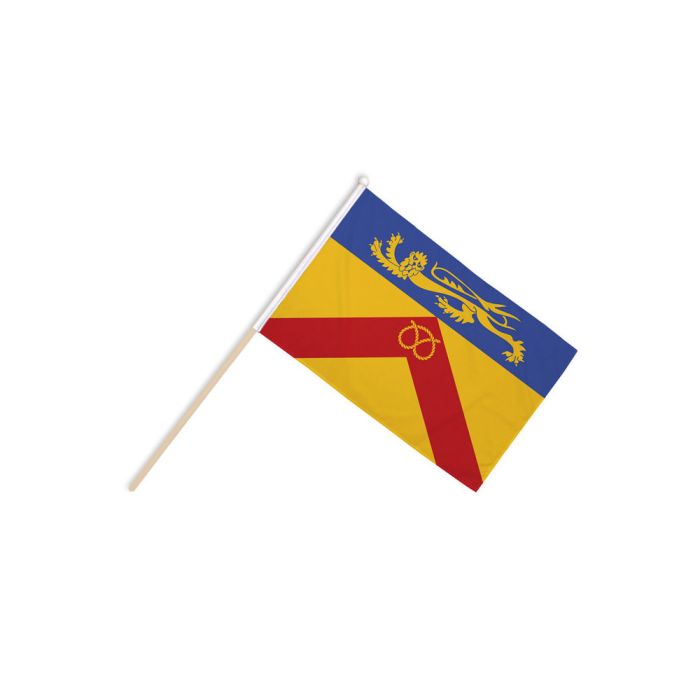 Staffordshire Old (With Crest) Hand Flags