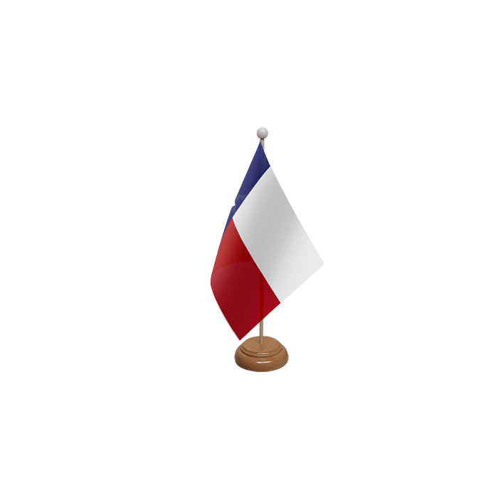 Texas Wooden Table Flag – 9x6in (22.5 x 15 cm)