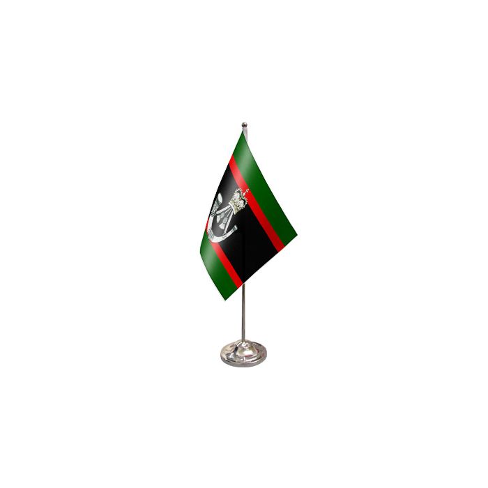 The Rifles Satin Table Flag – 9x6in (22.5 x 15 cm)