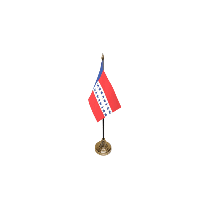 Tuamotu Islands Small Table Flag – 6x4in (15 x 10 cm)