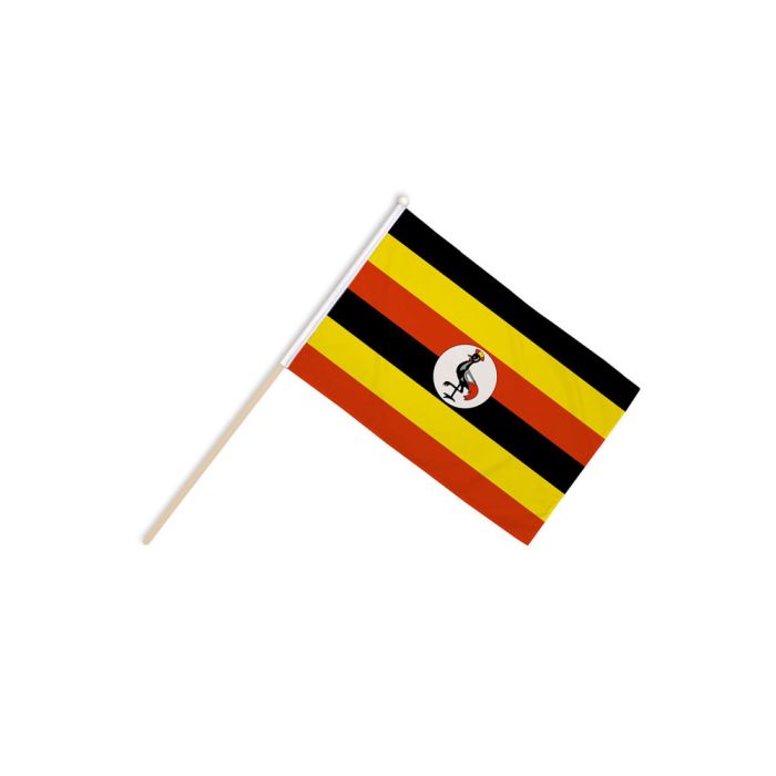 Uganda Hand Flags