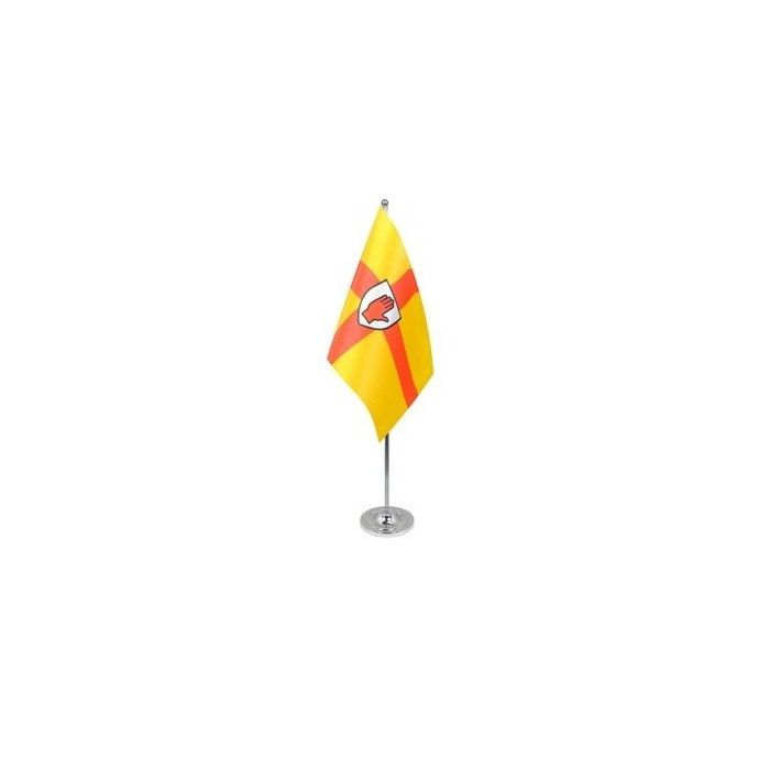 Ulster Satin Table Flag – 9x6in (22.5 x 15 cm)