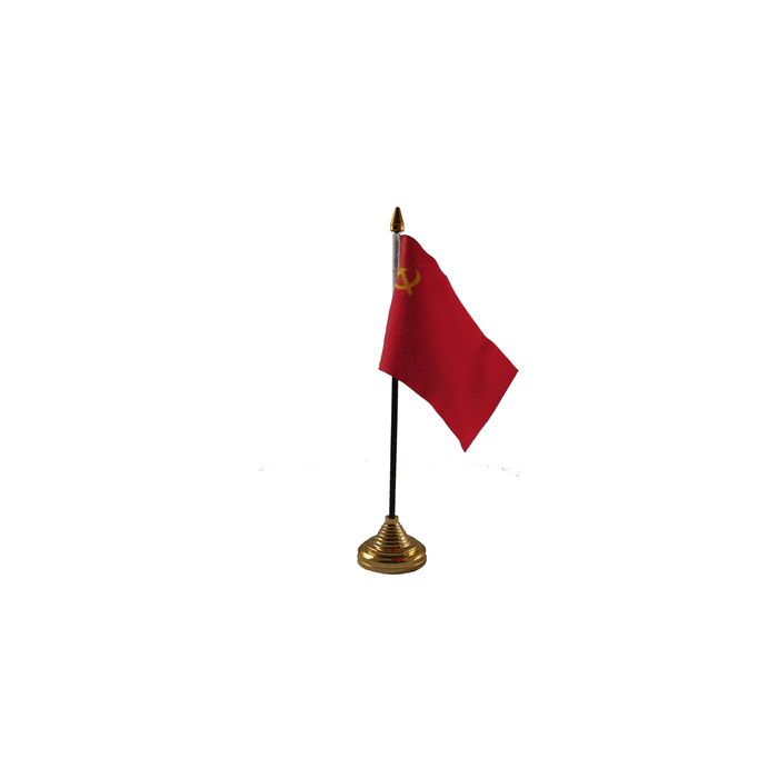 USSR Table Flag – 6x4in (15 x 10 cm)