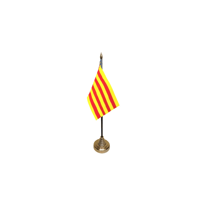 Valencia Table Flag – 6x4in (15 x 10 cm)