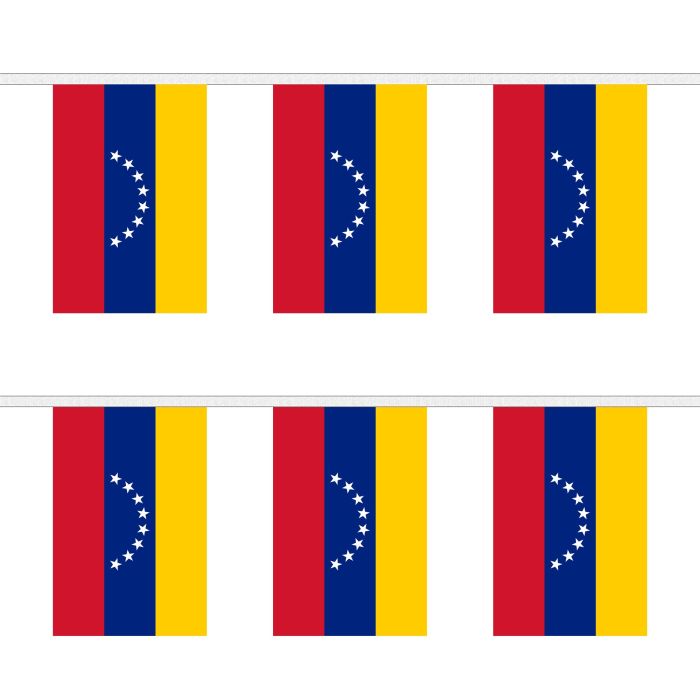 Venezuela 8 Stars Bunting