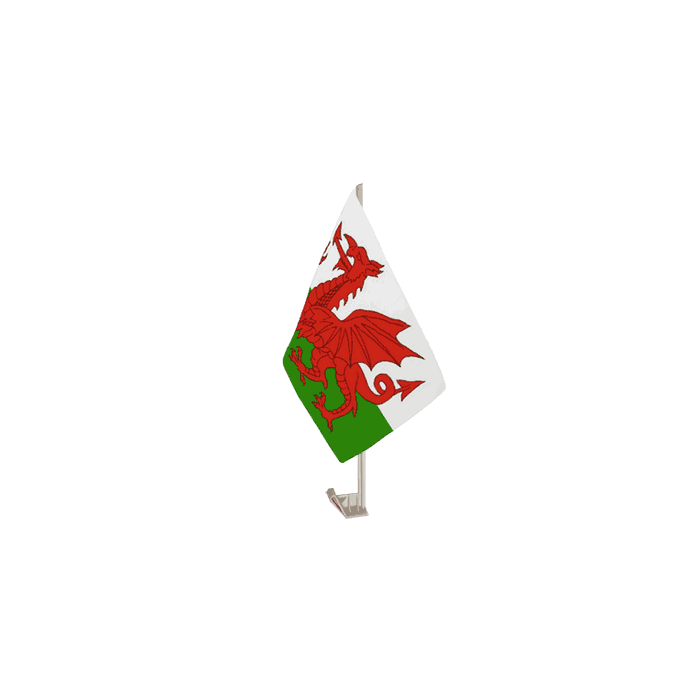 Wales Car Flag
