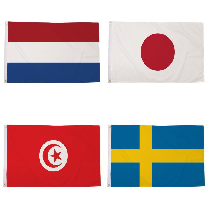 World Cup 2026 Group F Flag Pack