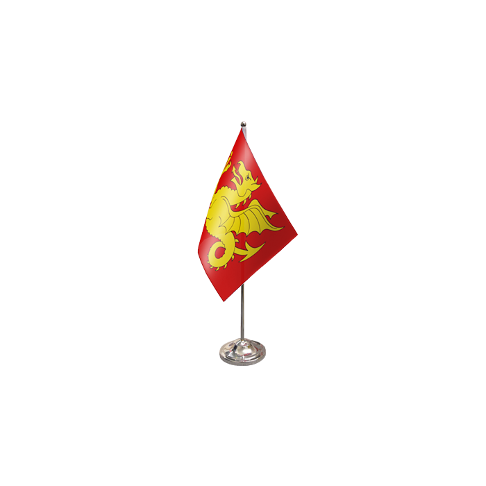 Wessex Satin Table Flag – 9x6in (22.5 x 15 cm)