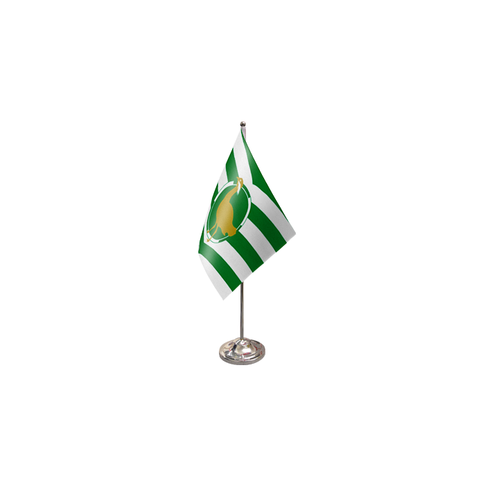 Wiltshire New Satin Table Flag – 9x6in (22.5 x 15 cm)