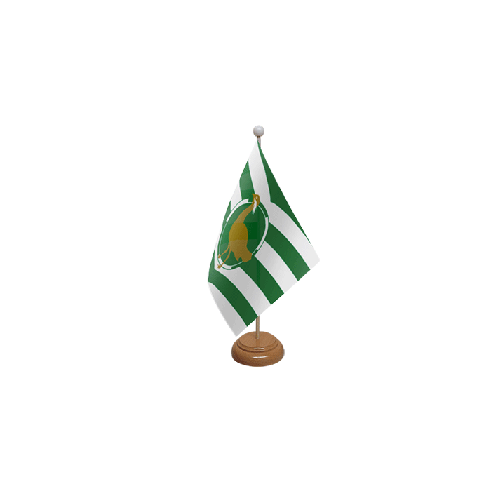 Wiltshire New Wooden Table Flag – 9x6in (22.5 x 15 cm)