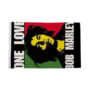Bob Marley (One Love) Flag