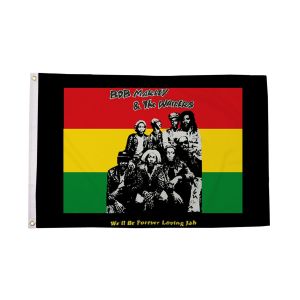 Bob Marley and The Wailers Flag
