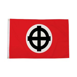 Celtic Cross (Red) Flag