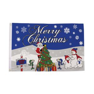 Christmas North Pole Flag