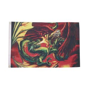 Dragon VS Eagle Flag