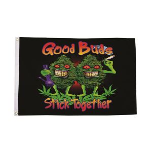 Good Buds Stick Together Flag