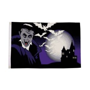 Halloween Bat Flag