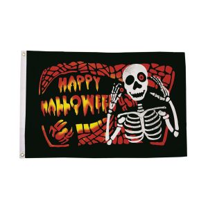 Halloween Bones Flag